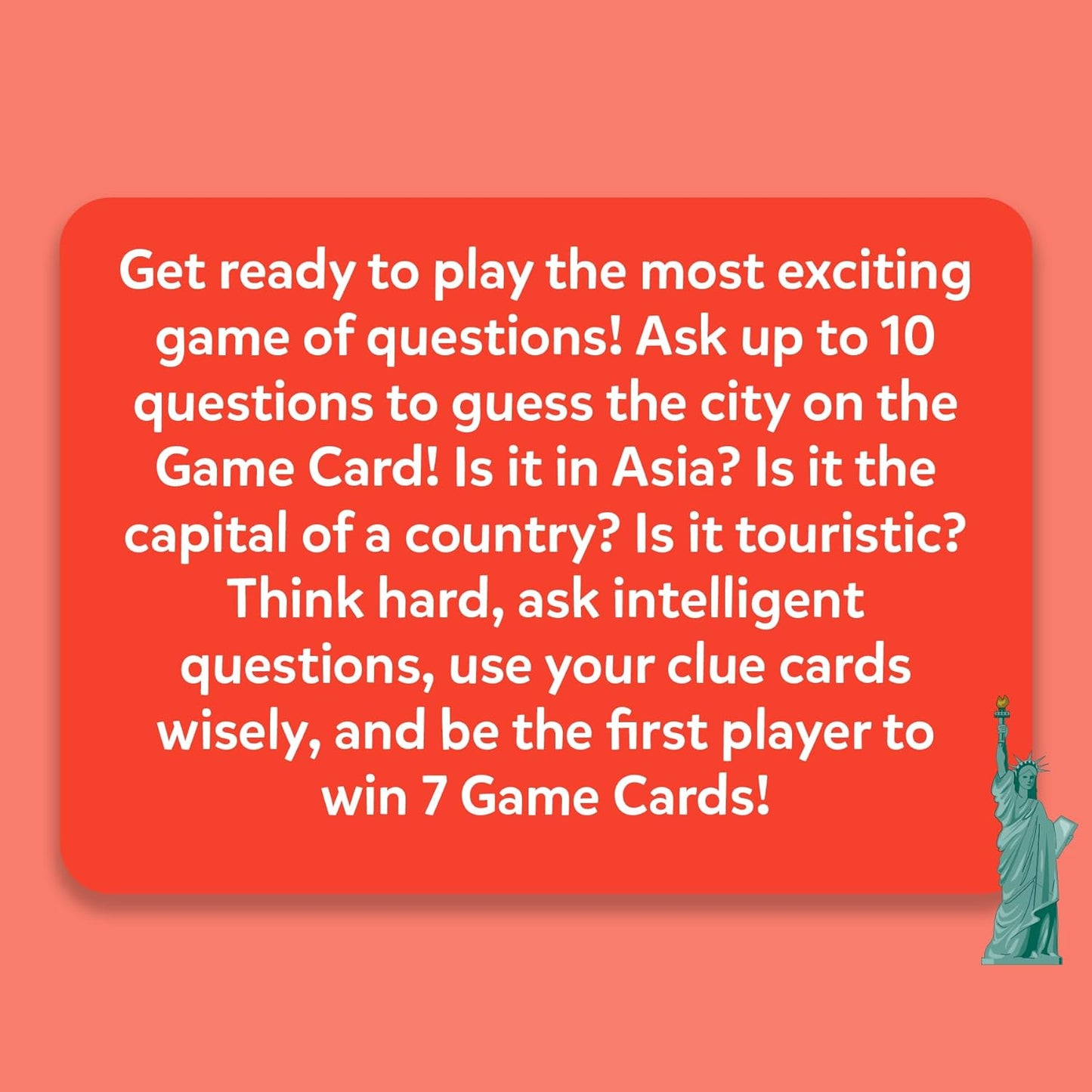 Guess in 10 Cities around the World, Educational Travel Toys for Boys, Girls, and Kids Who Love Card Games, Board Games, Geography and History, Gifts for Ages 8, 9, 10 and Up