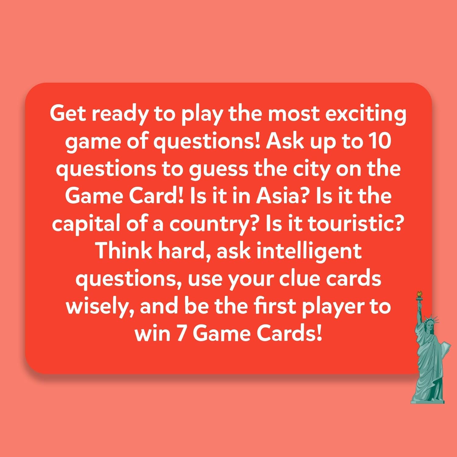 Guess in 10 Cities around the World, Educational Travel Toys for Boys, Girls, and Kids Who Love Card Games, Board Games, Geography and History, Gifts for Ages 8, 9, 10 and Up