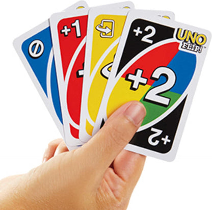 UNO FLIP! Card Game in Storage & Travel Tin, Color Blind Accessible Deck for Kids, Adults & Family Nights & Parties (Amazon Exclusive)