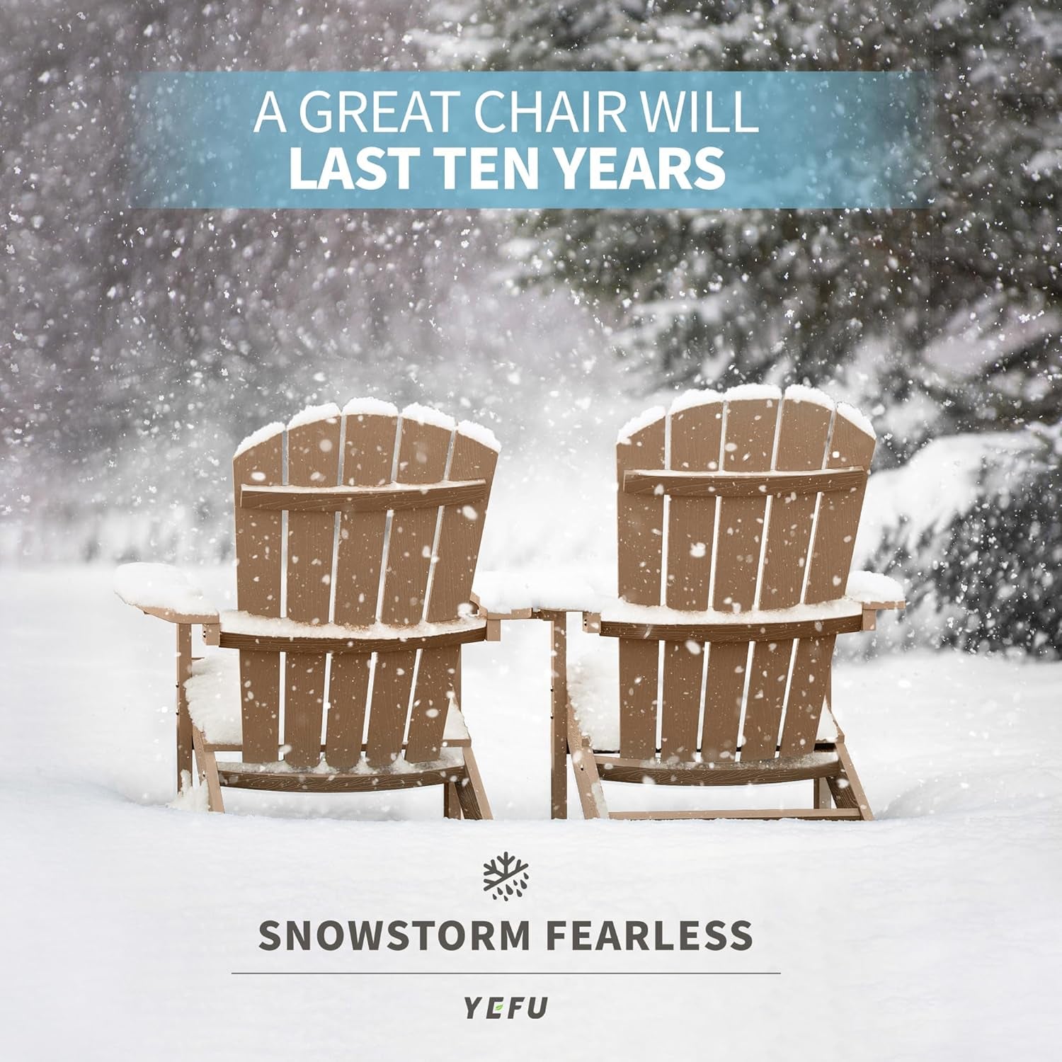 Adirondack Chairs Set of 8: Outdoor Chair HIPS Plastic Adirondack Chairs - Patio Chairs with Wood Texture - Lawn Fire Pit Deck Porch Garden Chairs for Adults (Teak)