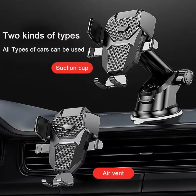 2025 NEW Universal Sucker Car Phone Holder 360° Windshield Car Dashboard Mobile Cell Support Bracket for Iphone Samsung Xiaomi