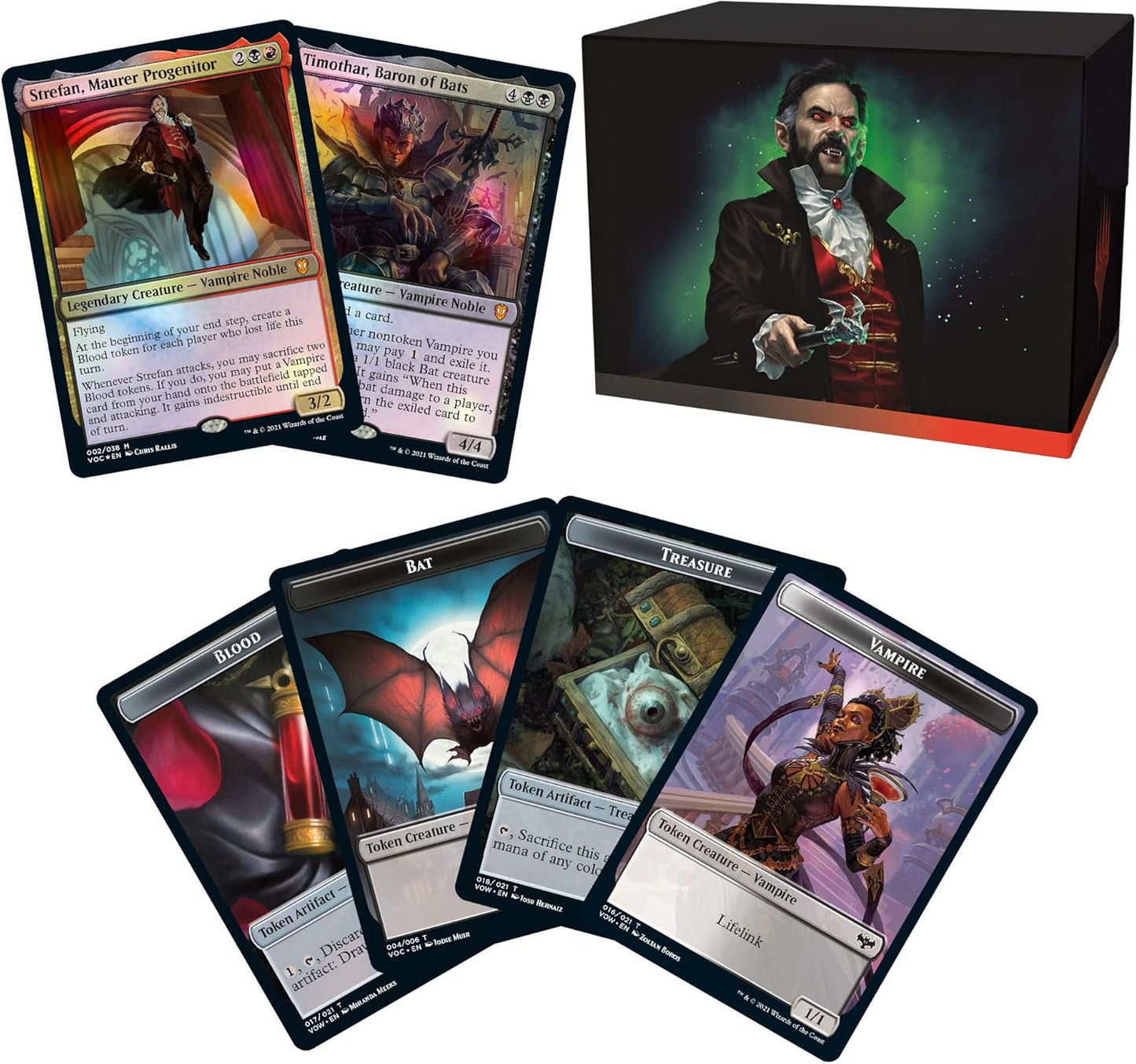 Innistrad: Crimson Vow Commander Deck – Vampiric Bloodline (Black-Red)