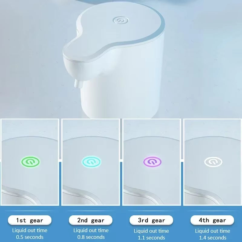 Automatic Soap Dispenser Soap Foam Dispenser Smart Sensor Soap Dispenser Contactless USB Charging 350Ml Hand Sanitizer Machine