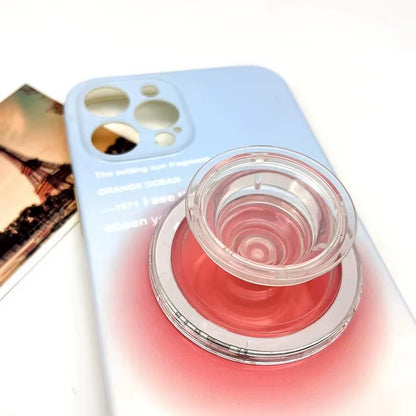 Magnetic Folding Mobile Phone Grip Holder Socket Pocket Support for Magsafe Iphone Mac Samsung Safe Ring Finger Expanding Stand