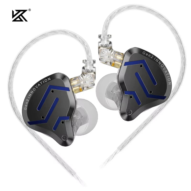 ZSN Pro 2 Hybrid Drive 1BA+1DD in Ear Metal Earphones HIFI Bass Headset Monitor Earbuds Sport Noise Cancelling Headphone