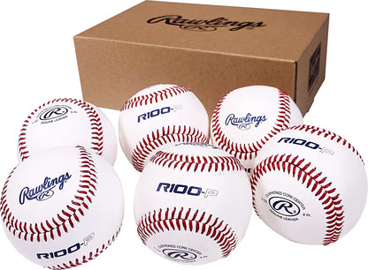| RAISED SEAM Practice Baseballs | R100-P | High School/Youth | 6 Count