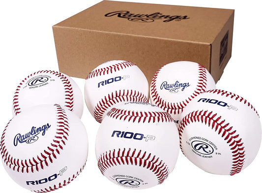 | RAISED SEAM Practice Baseballs | R100-P | High School/Youth | 6 Count