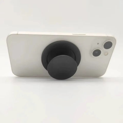 Magnetic Folding Mobile Phone Grip Holder Socket Pocket Support for Magsafe Iphone Mac Samsung Safe Ring Finger Expanding Stand