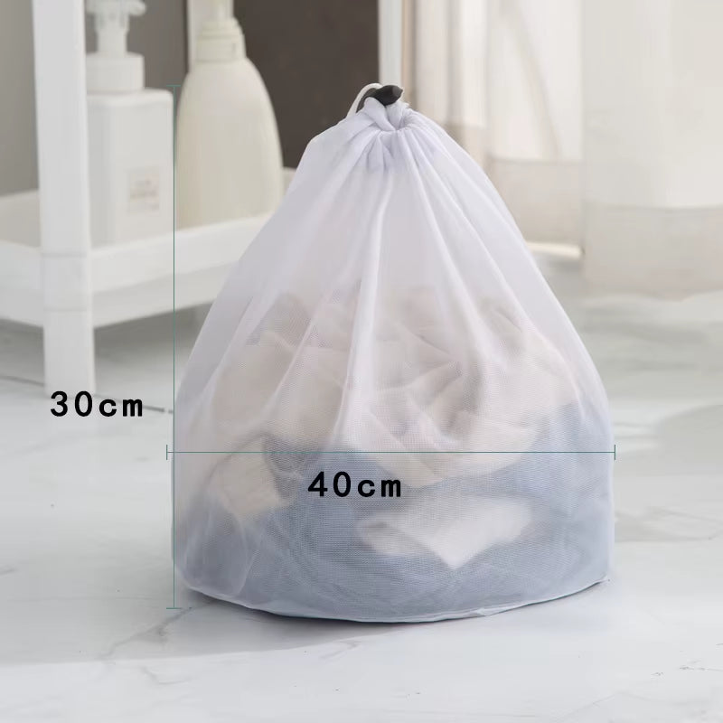 Big Size Large Washing Laundry Bag Mesh Organizer Net Dirty Bra Socks Underwear Shoe Storag Wash Machine Cover Clothes