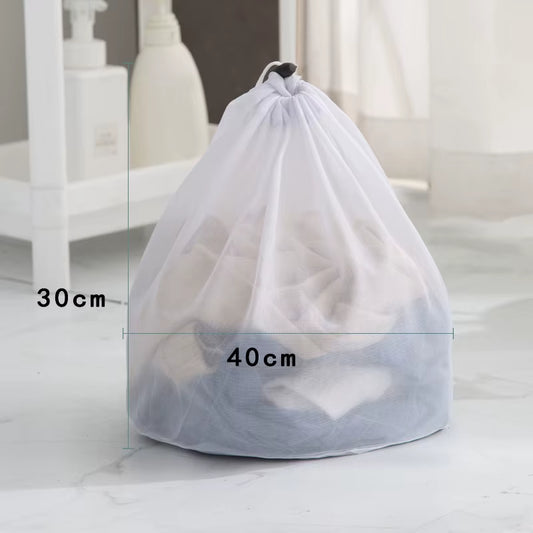 Big Size Large Washing Laundry Bag Mesh Organizer Net Dirty Bra Socks Underwear Shoe Storag Wash Machine Cover Clothes