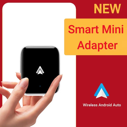 New Wired to Wireless Carplay and Android Auto 2In1 Mini Adapter 5Ghz Wifi5 Suitable for 99% of Original Wired Carplay/Auto Cars