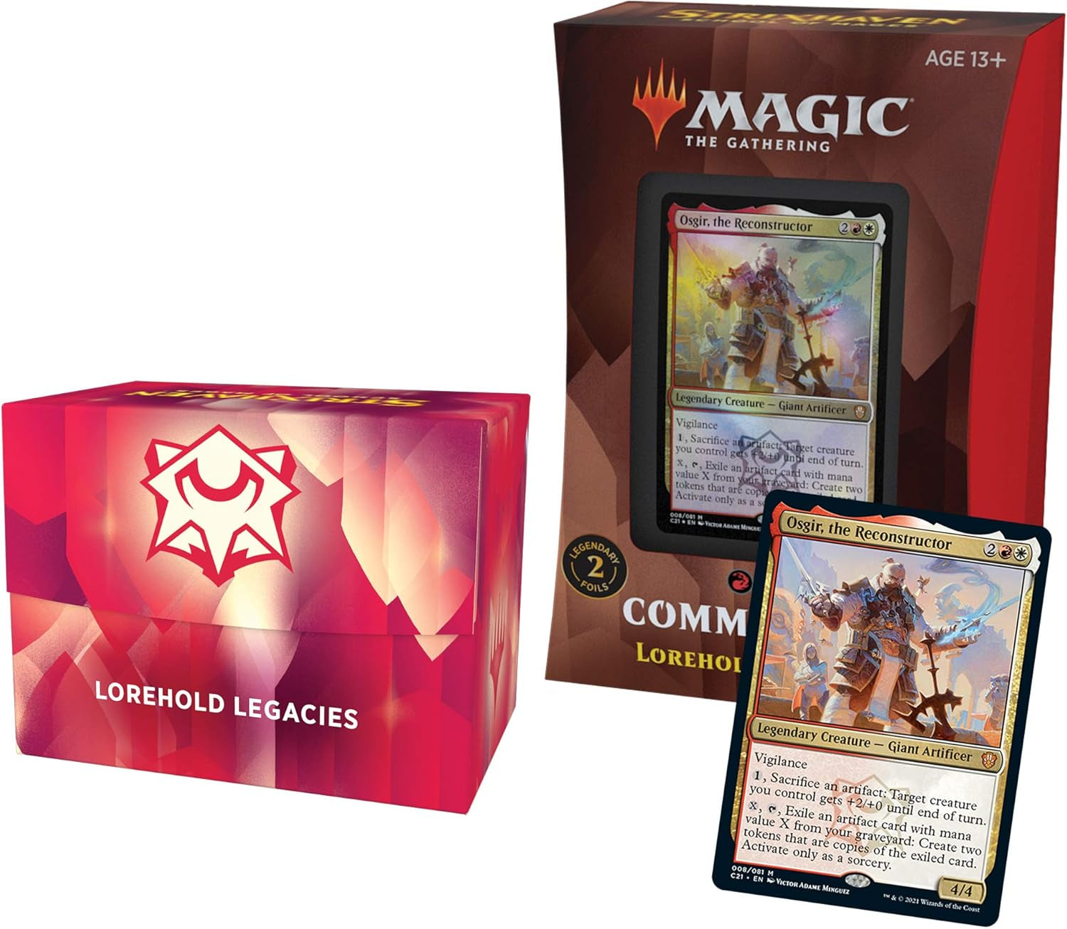 Strixhaven Commander Deck – Lorehold Legacies (Red-White)