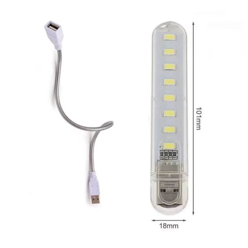 USB LED Grow Light Bar Full Spectrum Adjustable Plant Lamp for Indoor Hydroponic Seedlings Flower Shelf Desk Grow Tent Lighting