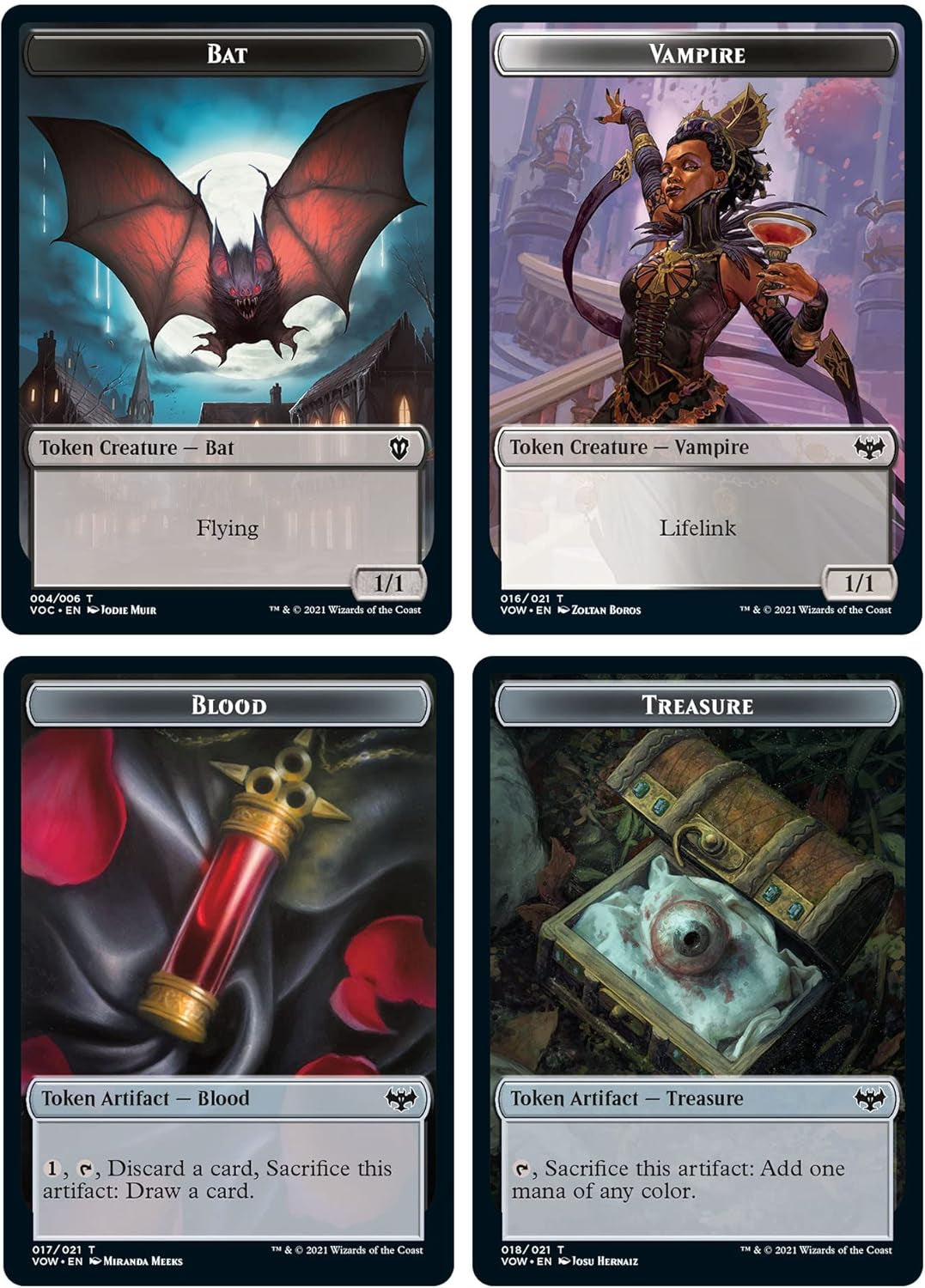 Innistrad: Crimson Vow Commander Deck – Vampiric Bloodline (Black-Red)