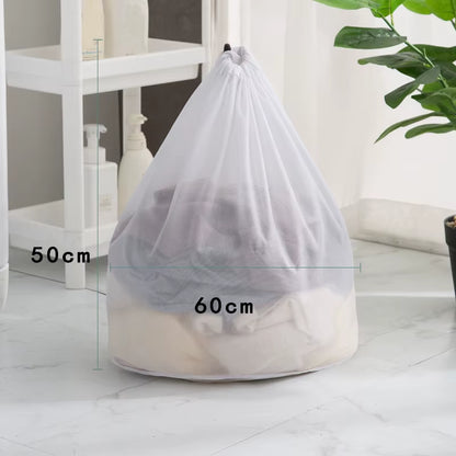 Big Size Large Washing Laundry Bag Mesh Organizer Net Dirty Bra Socks Underwear Shoe Storag Wash Machine Cover Clothes