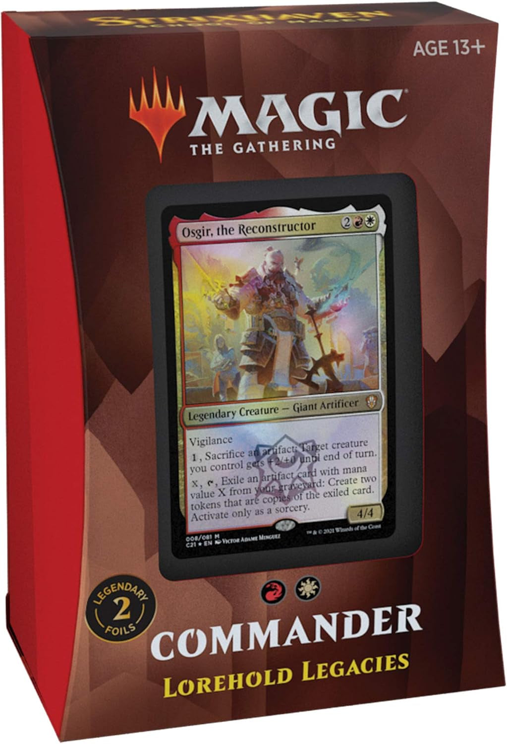 Strixhaven Commander Deck – Lorehold Legacies (Red-White)