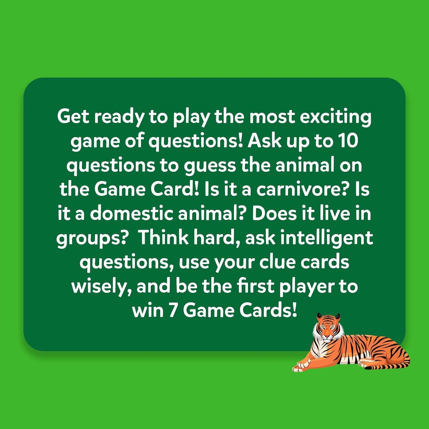 Guess in 10 Animal Planet, Trivia Card Games, Christmas Stocking Stuffers Perfect for Boys, Girls, Kids, Teens, Adults Who Love Animals, Travel Games, Gifts for Ages 6, 7, 8, 9, 10, and Up