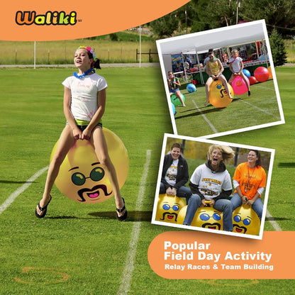 Hippity Hop Ball for Teens | 22-Inch Pink Hopper | Jumping & Hopping Ball for Active Play & Outdoor Fun