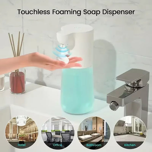 Automatic Soap Dispenser Soap Foam Dispenser Smart Sensor Soap Dispenser Contactless USB Charging 350Ml Hand Sanitizer Machine