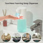 Automatic Soap Dispenser Soap Foam Dispenser Smart Sensor Soap Dispenser Contactless USB Charging 350Ml Hand Sanitizer Machine